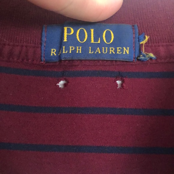 Ralph Lauren polo, men, maroon, medium - Picture 7 of 12